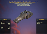 Unyielding [Sneak AP] Scout Left Arm #5